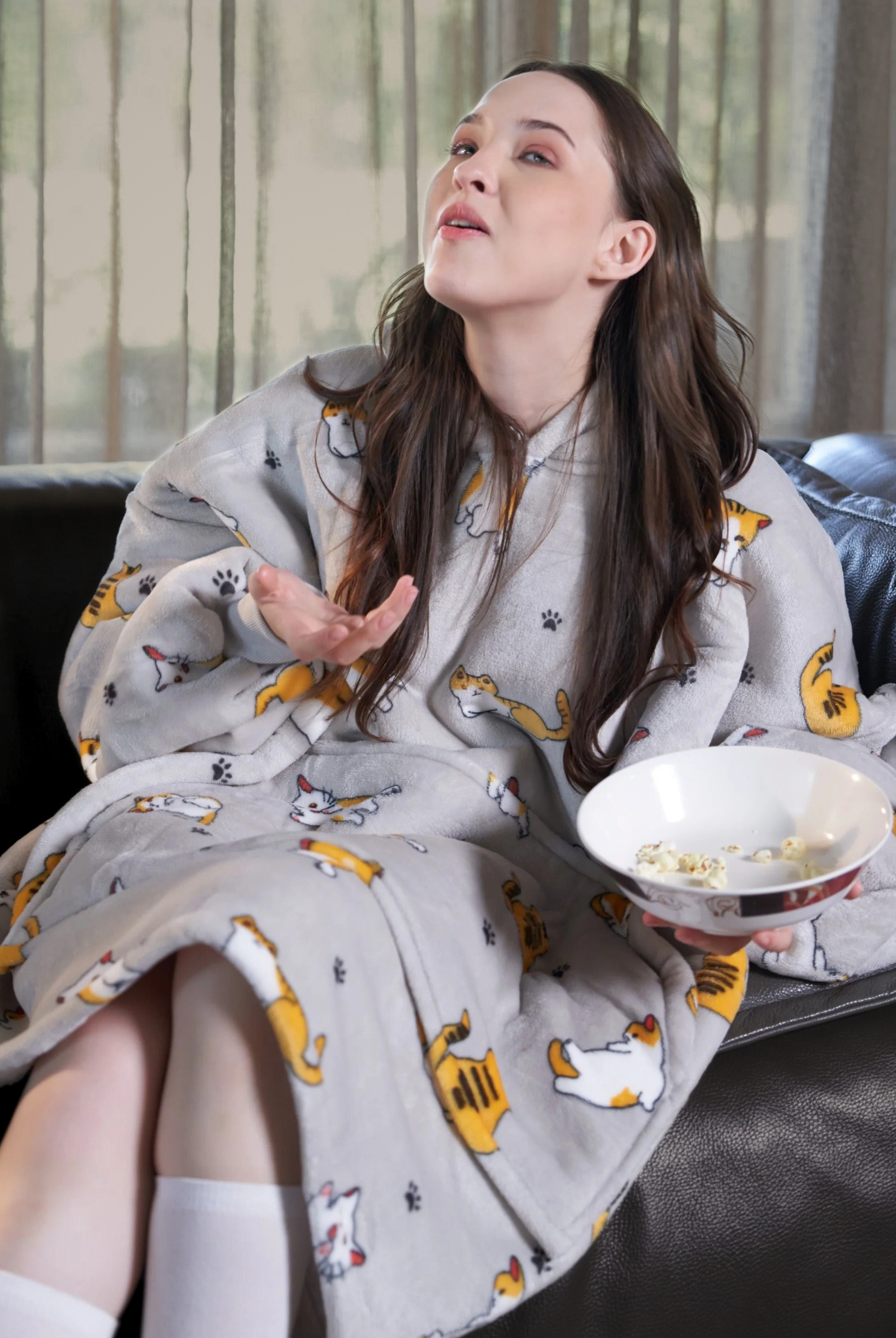 Purrfect Kitty - Hoodie Blanket - Comfy Series