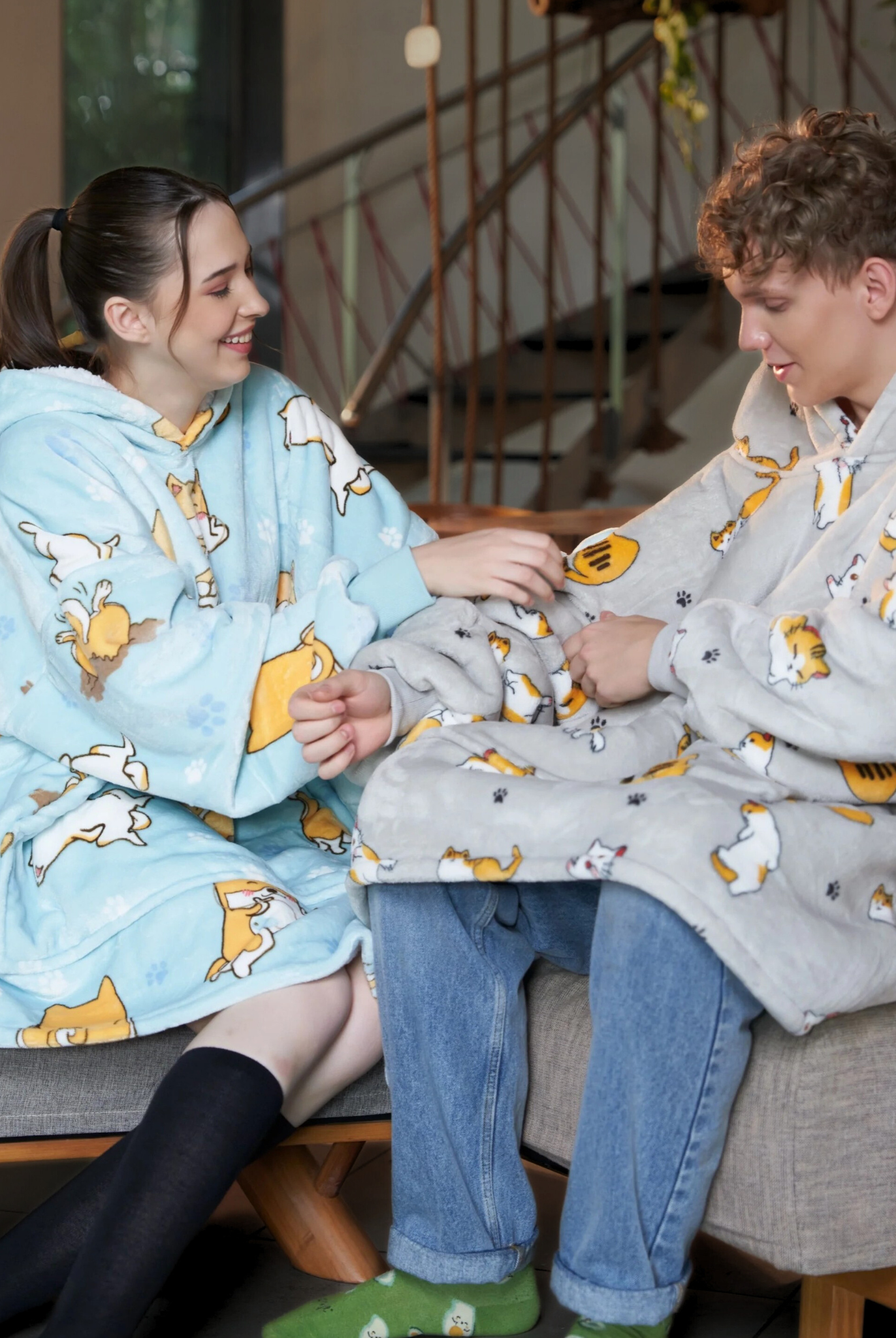 Purrfect Kitty - Hoodie Blanket - Comfy Series