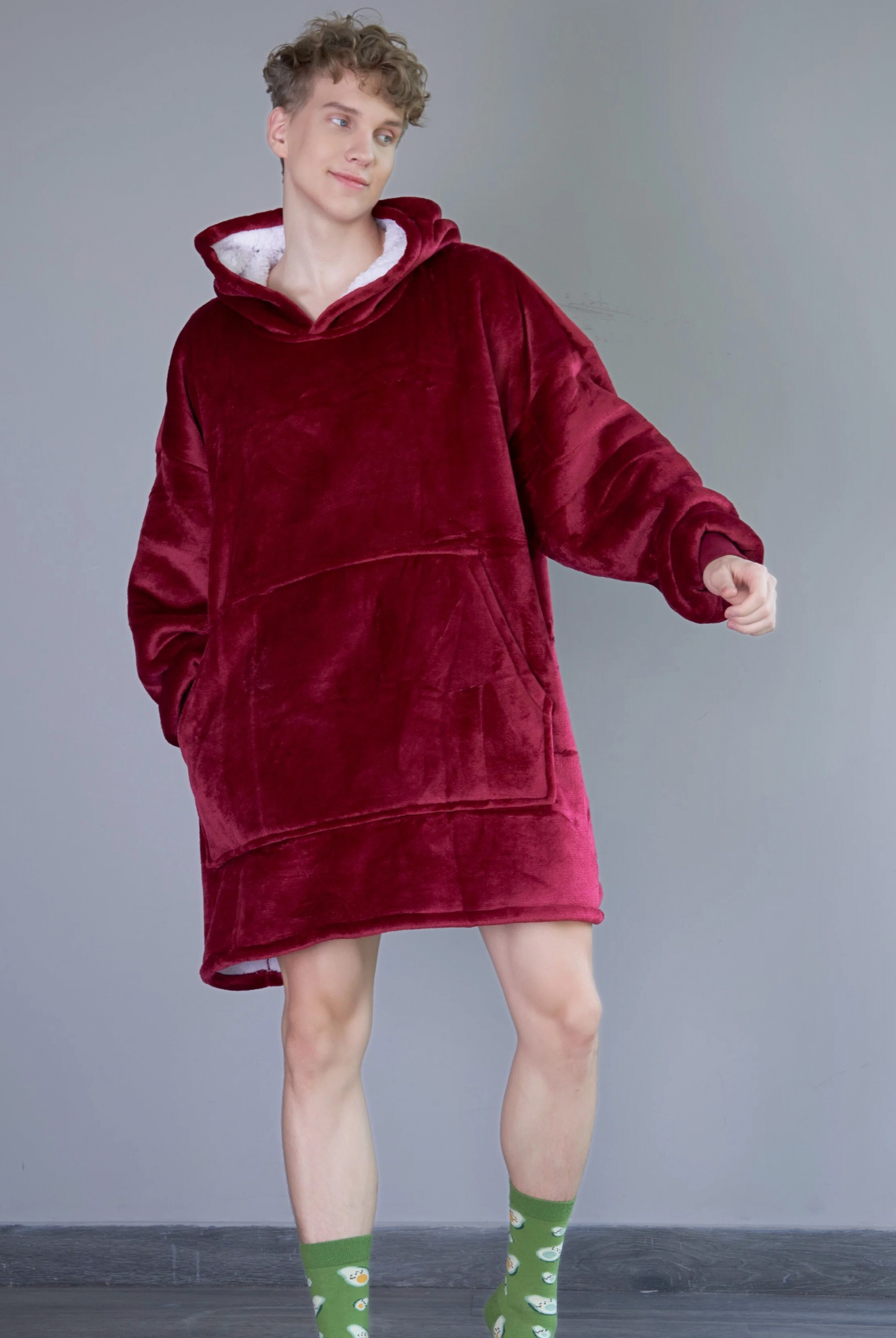 Merlot - Hoodie Blanket - Comfy Series