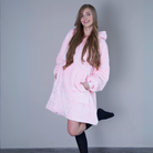 Blush Pink - Hoodie Blanket - Comfy Series